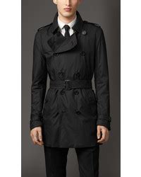 burberry showerproof technical trench coat with detachable warmer blue|burberry raincoat.